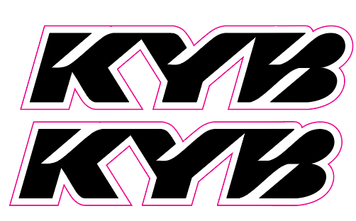 KYB fork decals