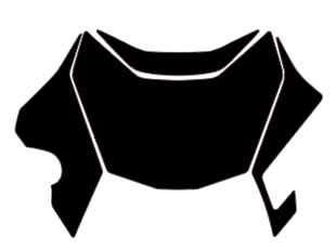 Surron Ultra bee front plate decal