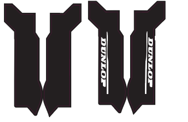 Eride pro fork guard decals