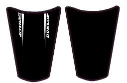 Eride pro rear fender decals